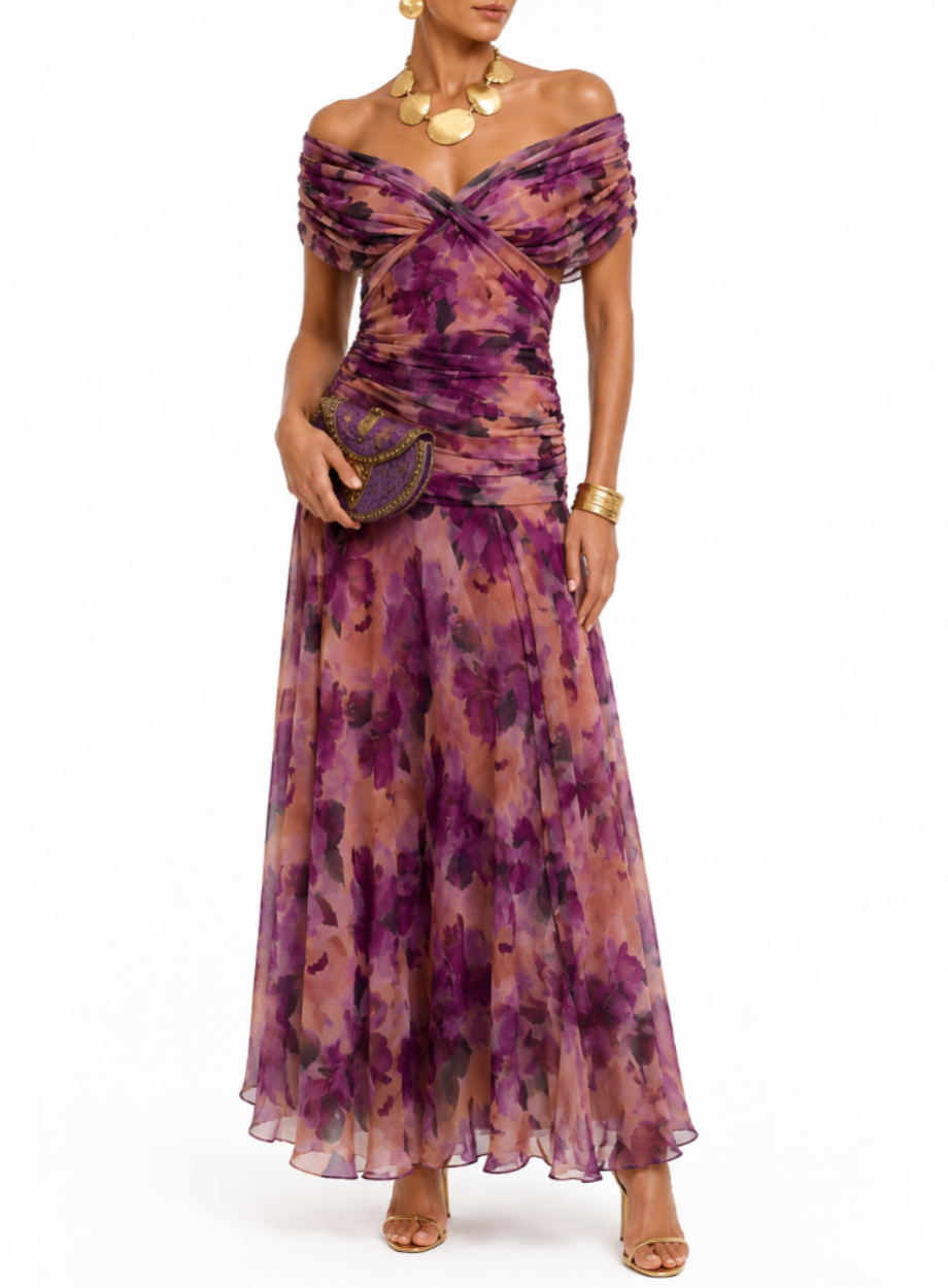 ELOÍSA | Robe longue fleurie