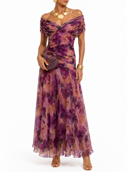 ELOÍSA | Robe longue fleurie