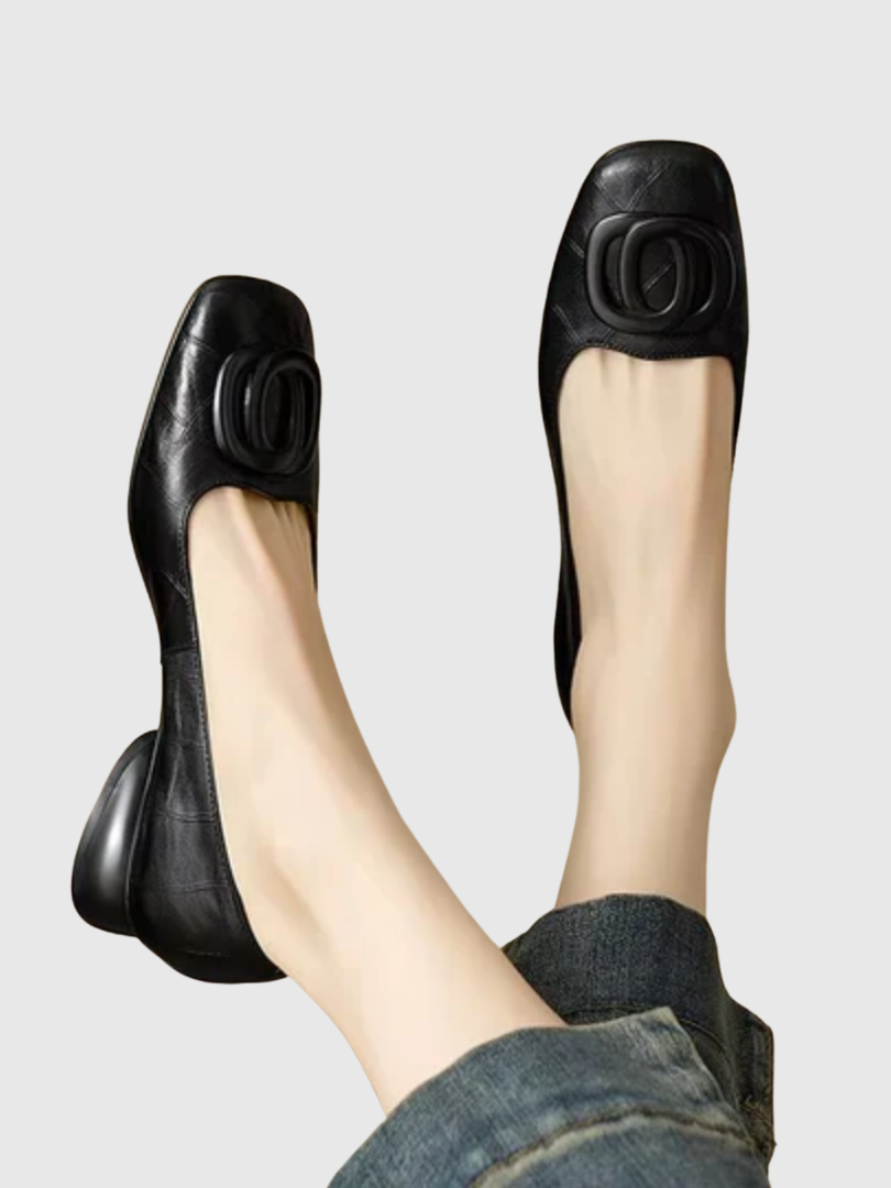 OPIUM - Ballerines en cuir