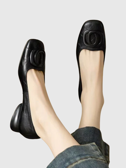 OPIUM - Ballerines en cuir